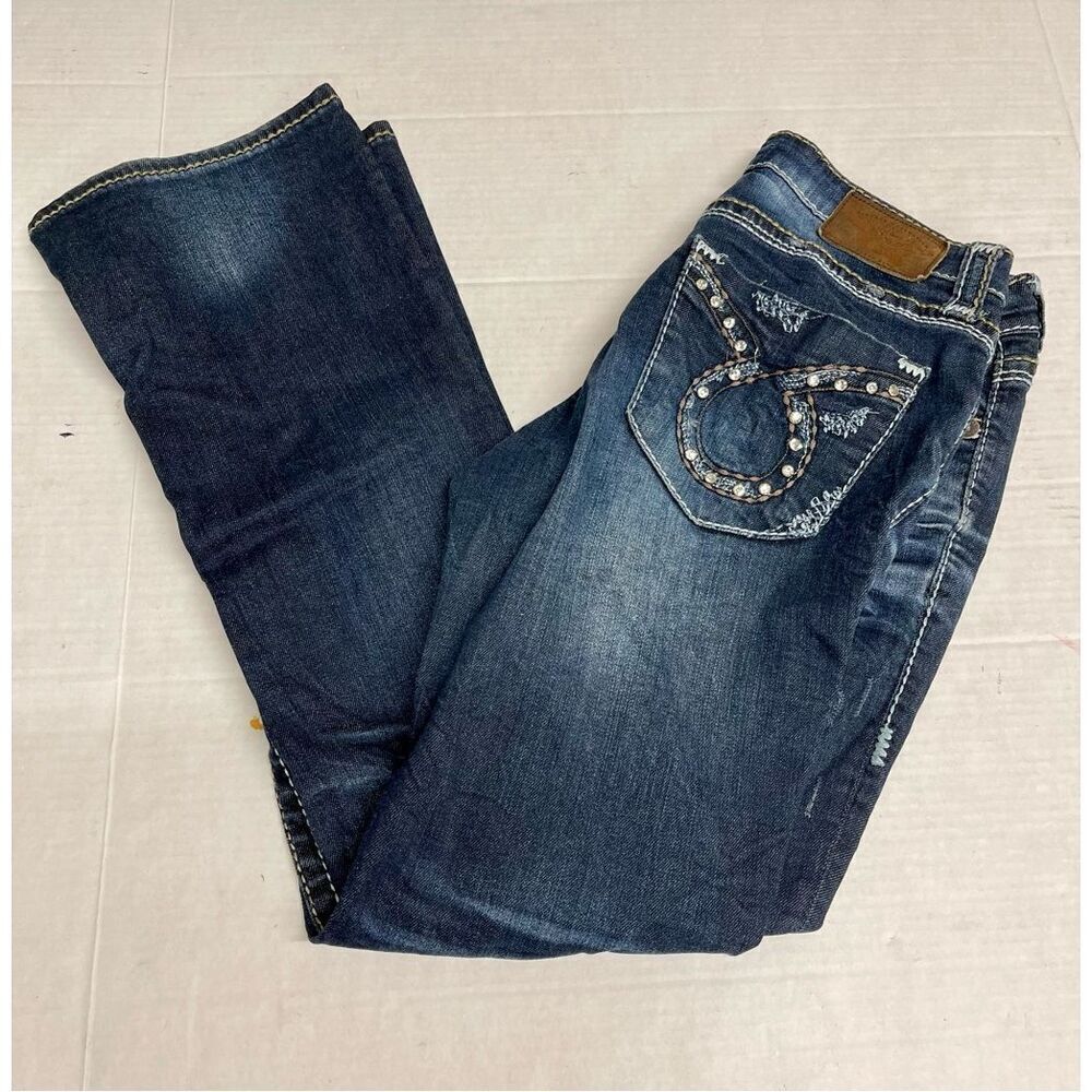 Big Star Women's Boot Cut Jeans - Dark Blue